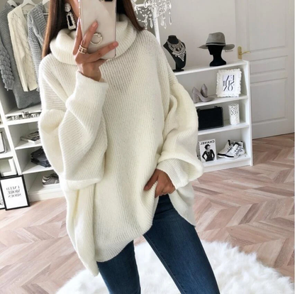 Ein eleganter, weit geschnittener Pullover für jeden Look