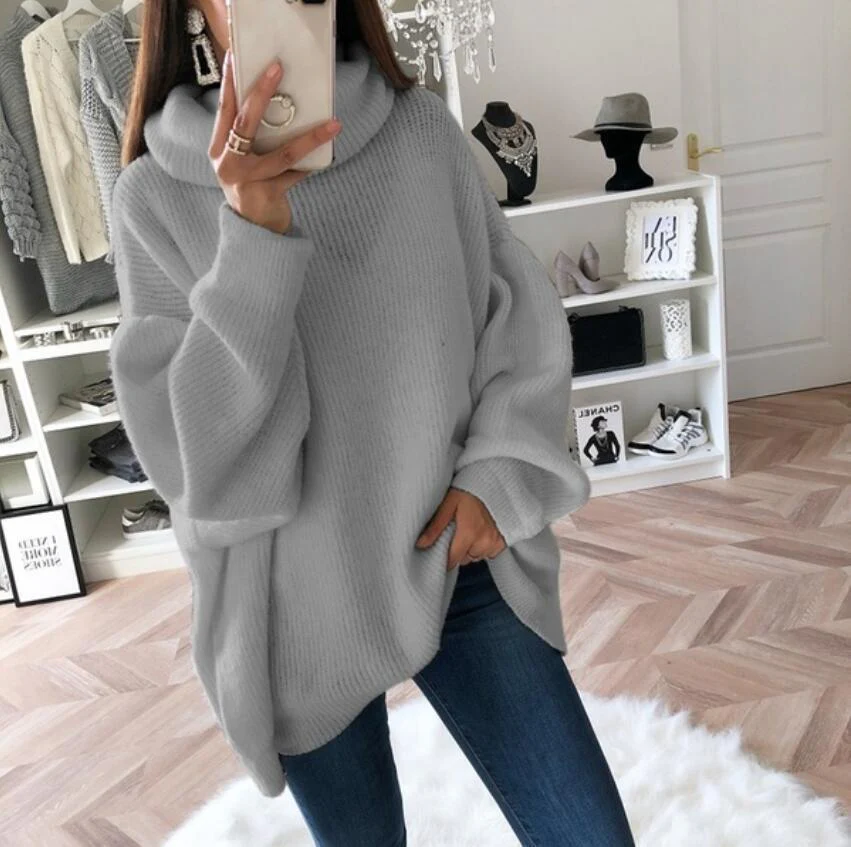 Ein eleganter, weit geschnittener Pullover für jeden Look